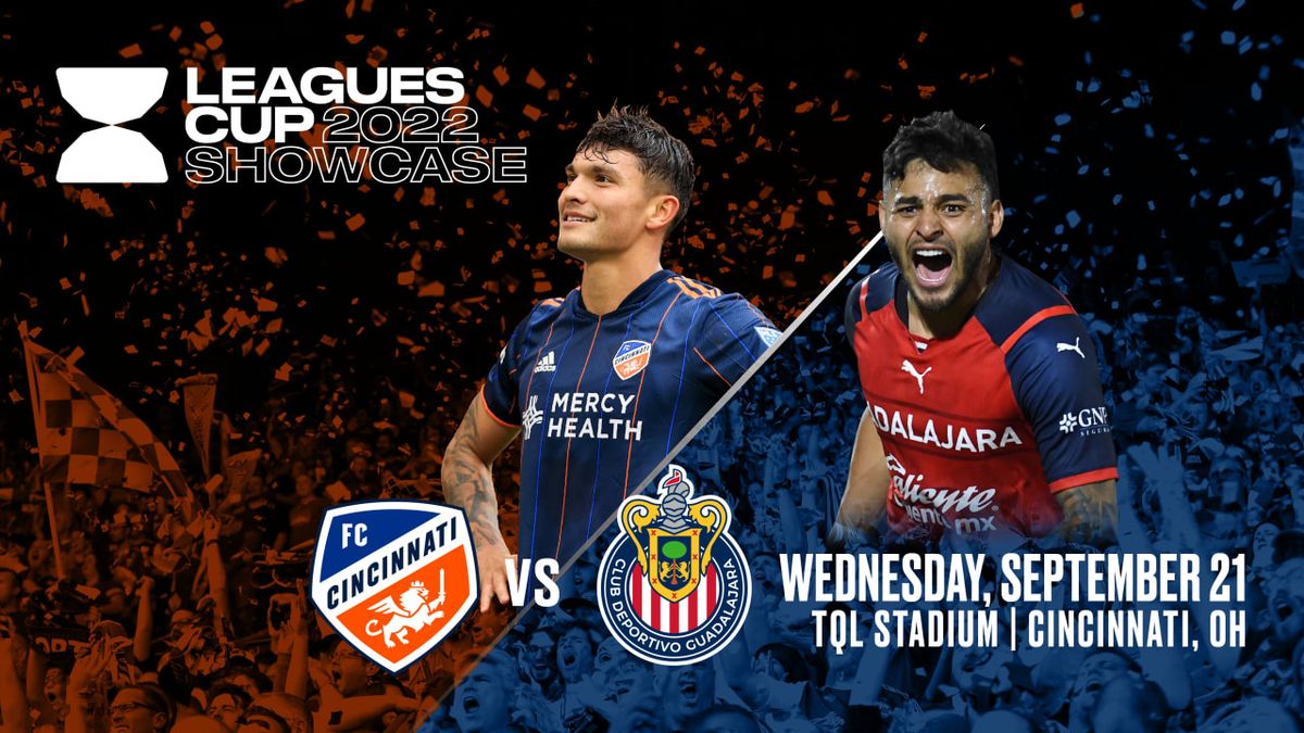 Leagues Cup - FC Cincinnati vs Chivas Guadalajara at TQL Stadium, 7 August | Event in Cincinnati | AllEvents