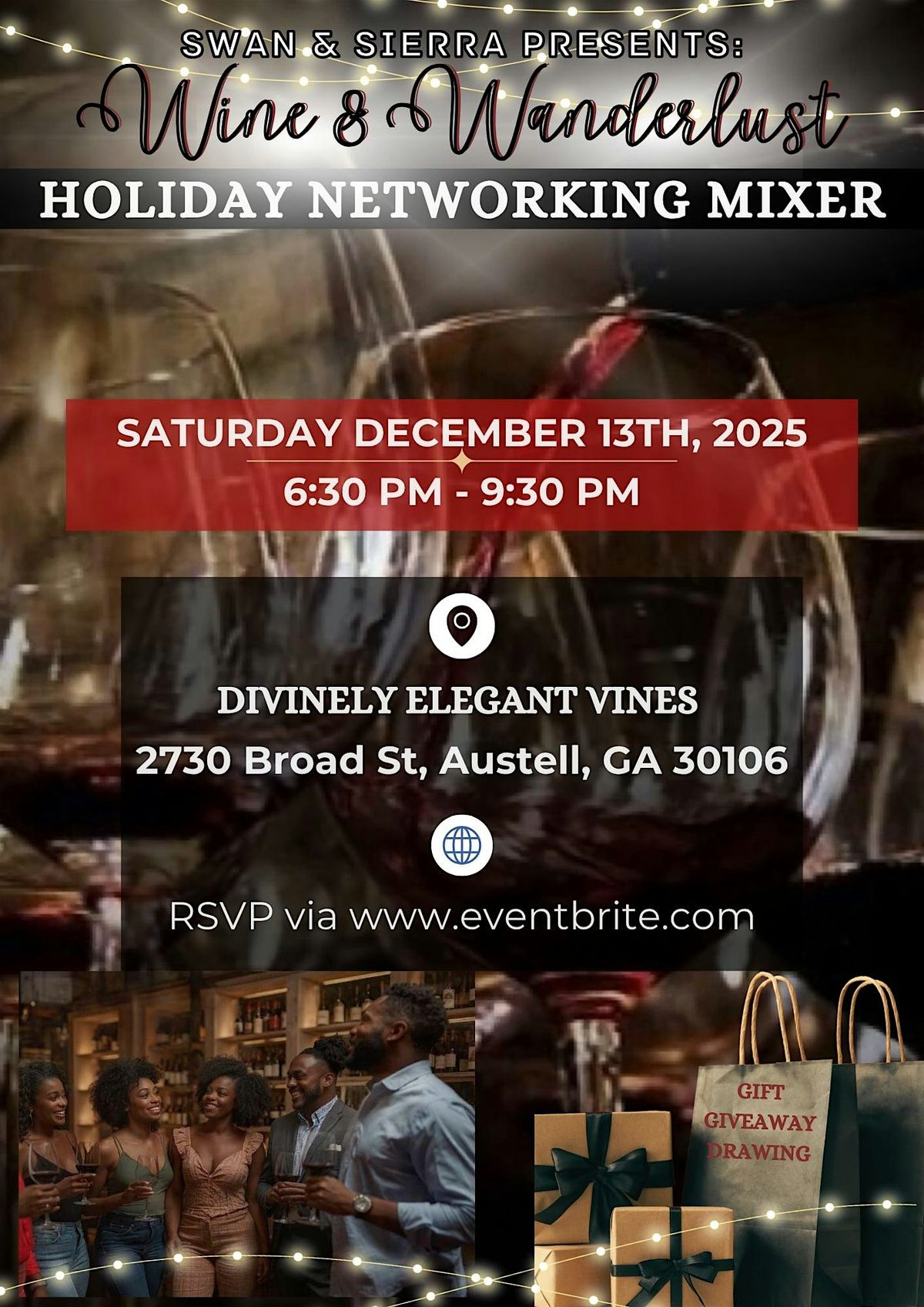 Holiday networking mixer, 13 December | Event in Austell | AllEvents