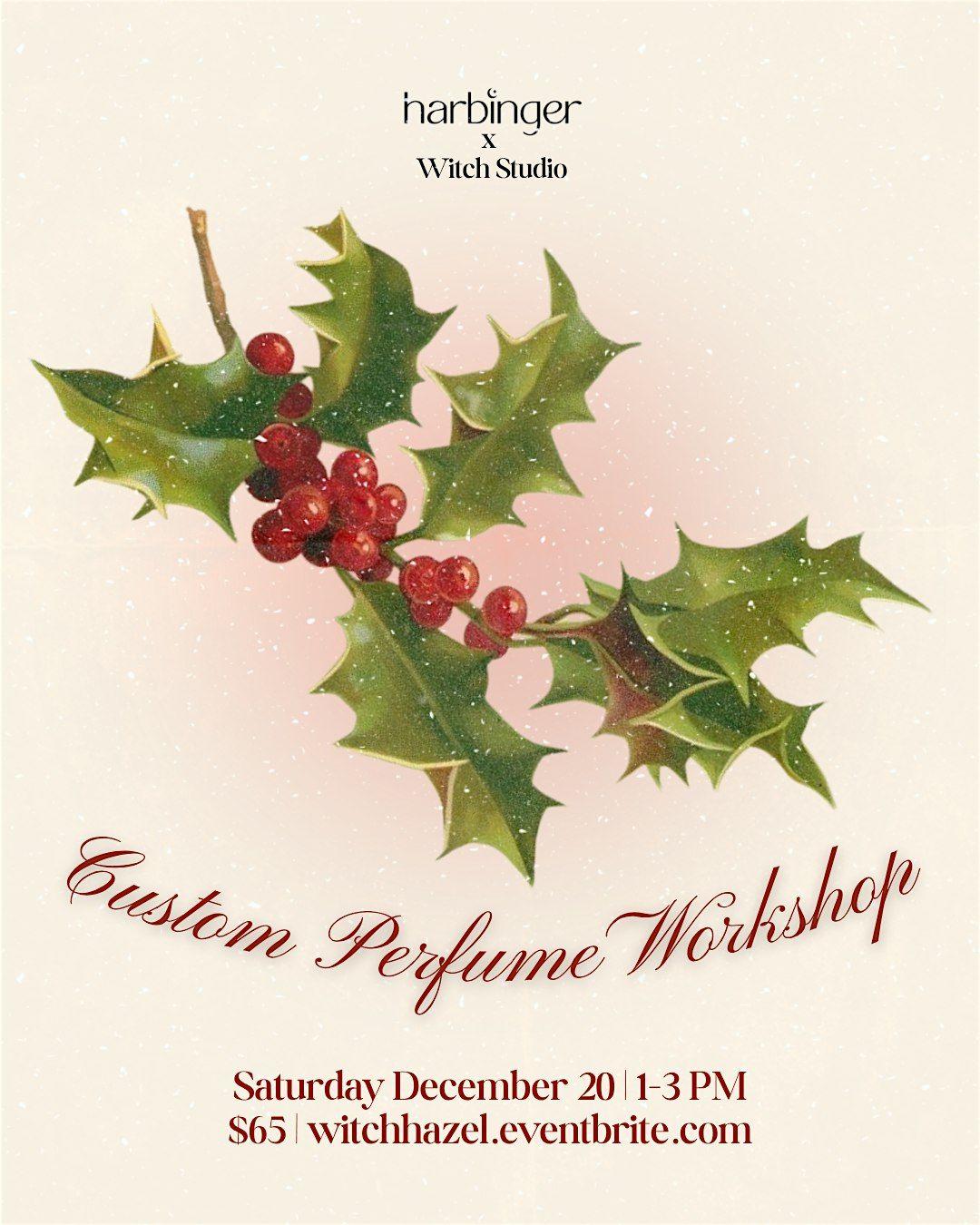 Custom Perfume Creation with Harbinger Bath & Body, 20 December | Event in Beacon | AllEvents