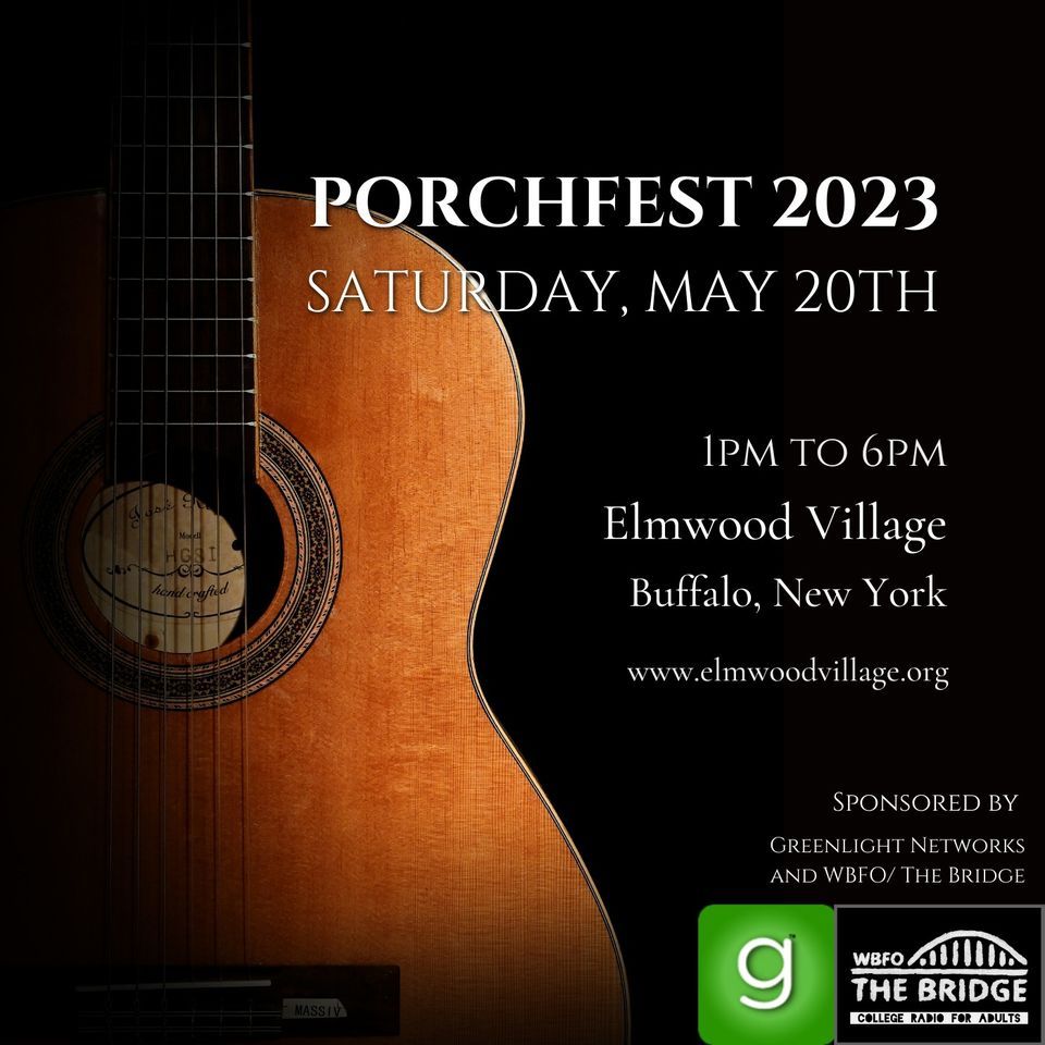 Buffalo Porchfest 464 Auburn Ave., Bflo (w/The Twang Gang, The Steam