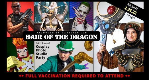 Hair Of The Dragon X 2022 Cosplay Photo Studio Party Atlanta Georgia February 26 To February 27 Allevents In Knoxville Dragon Festival 2022