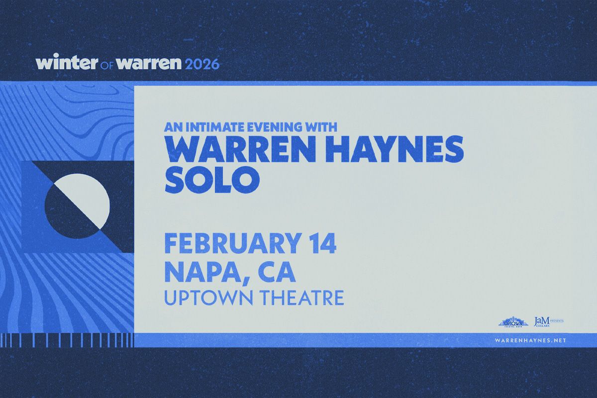 Warren Haynes - Napa, 15 February | Event in Napa | AllEvents