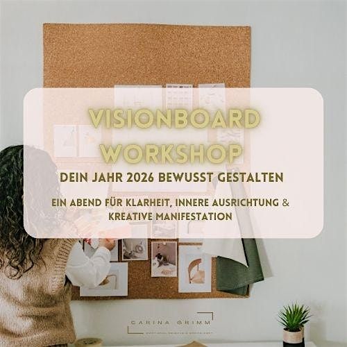 Visionboard Workshop - Dein Jahr 2026 bewusst gestalten, 8 January | Event in Westerstede | AllEvents