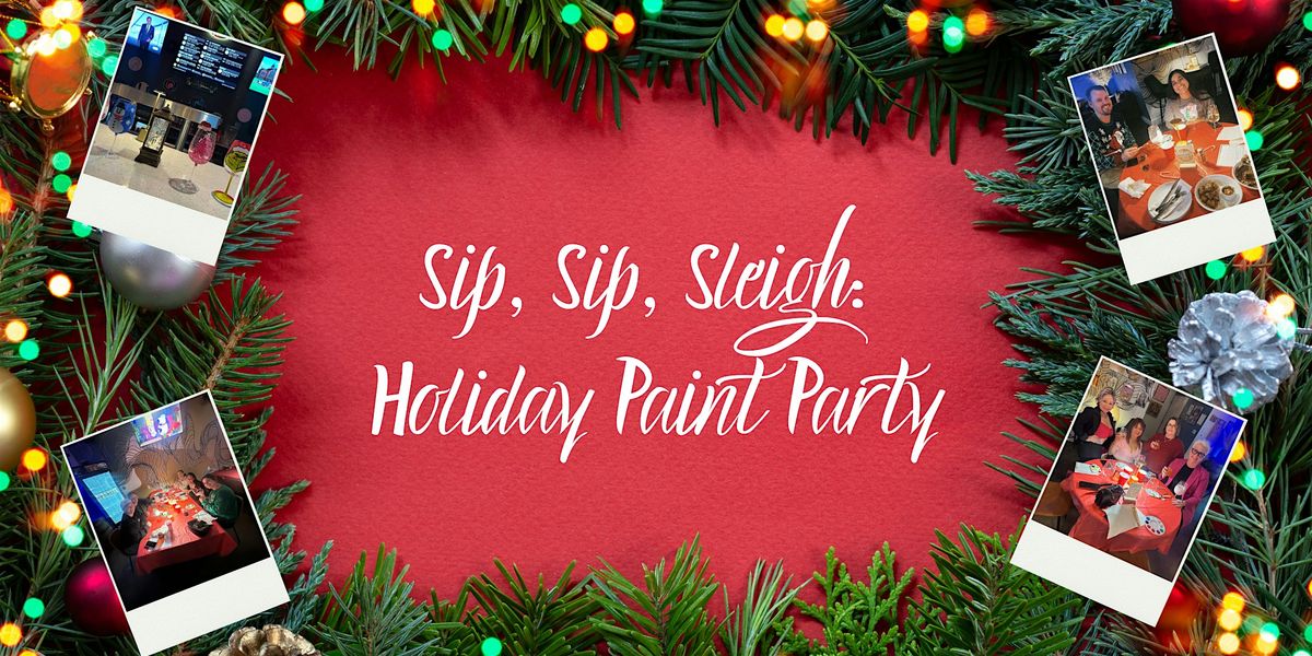 Sip, Sip, Sleigh: Holiday Paint Party, 17 December | Event in Fort Lauderdale | AllEvents
