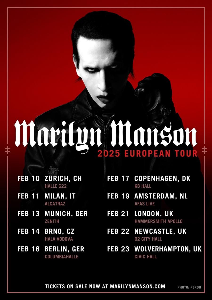 Marilyn Manson, 11 May | Event in Montclair | AllEvents