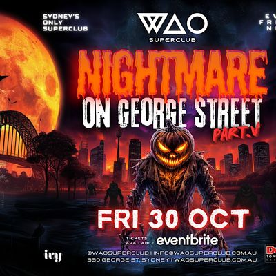FRI 30 OCT - HALLOWEEN @ WAO SUPERCLUB