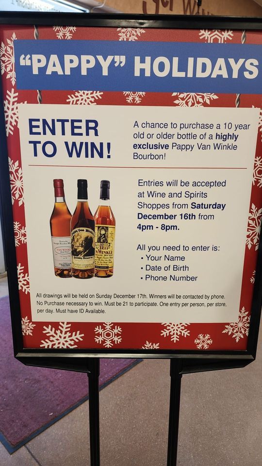 Pappy Raffle!, Kroger Marketplace (311 Boone Station Rd, Shelbyville ...