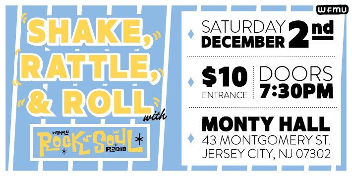 Shake, Rattle and Roll with WFMU’s Rock ‘n’ Soul, WFMU's Monty Hall ...