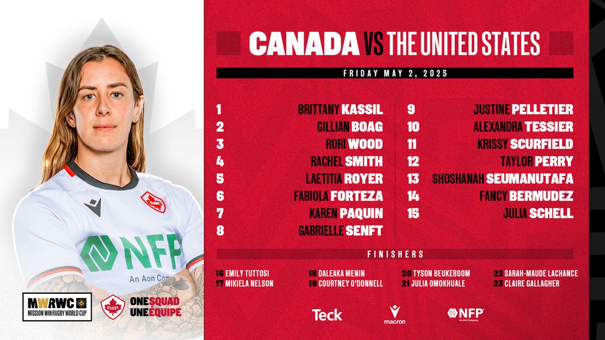 Canada Rugby Women's 15s vs. USA Rugby Women's 15s, 31 July | Event in Ottawa | AllEvents