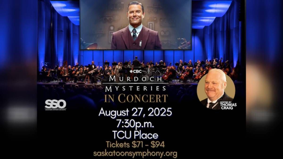 Parking Regina Symphony Orchestra Pops: Murdoch Mysteries, 30 November | Event in Regina | AllEvents