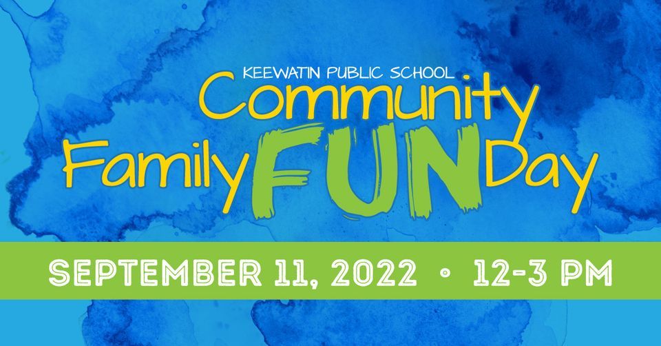 Community Family Fun Day, Keewatin Public School, Kenora, September 11