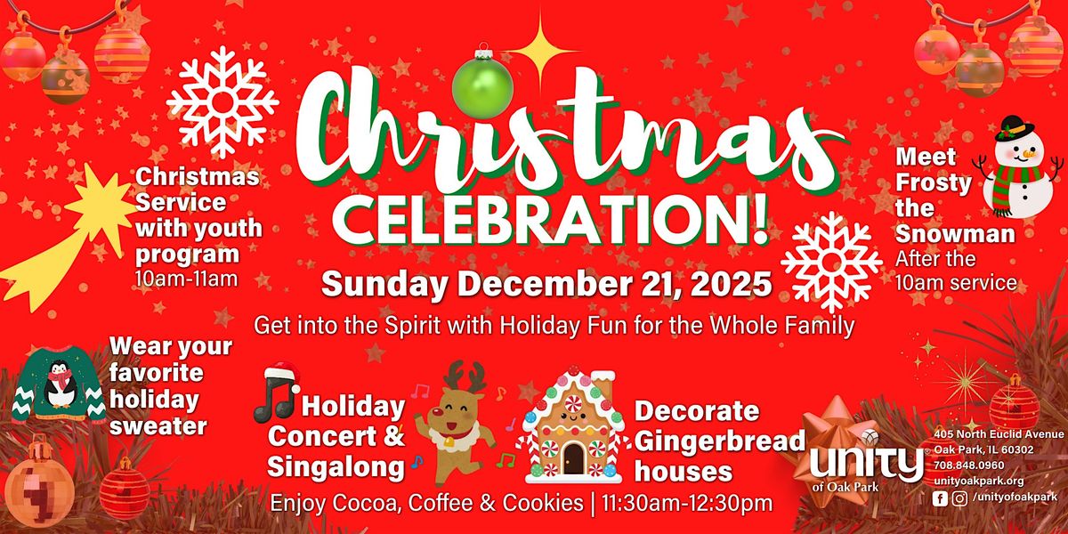 Holiday Singalong and Gingerbread Making Workshop, 21 December | Event in Oak Park | AllEvents