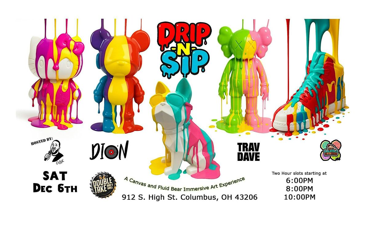 Drip n Sip - Fluid Bear Party, 6 December | Event in Columbus | AllEvents