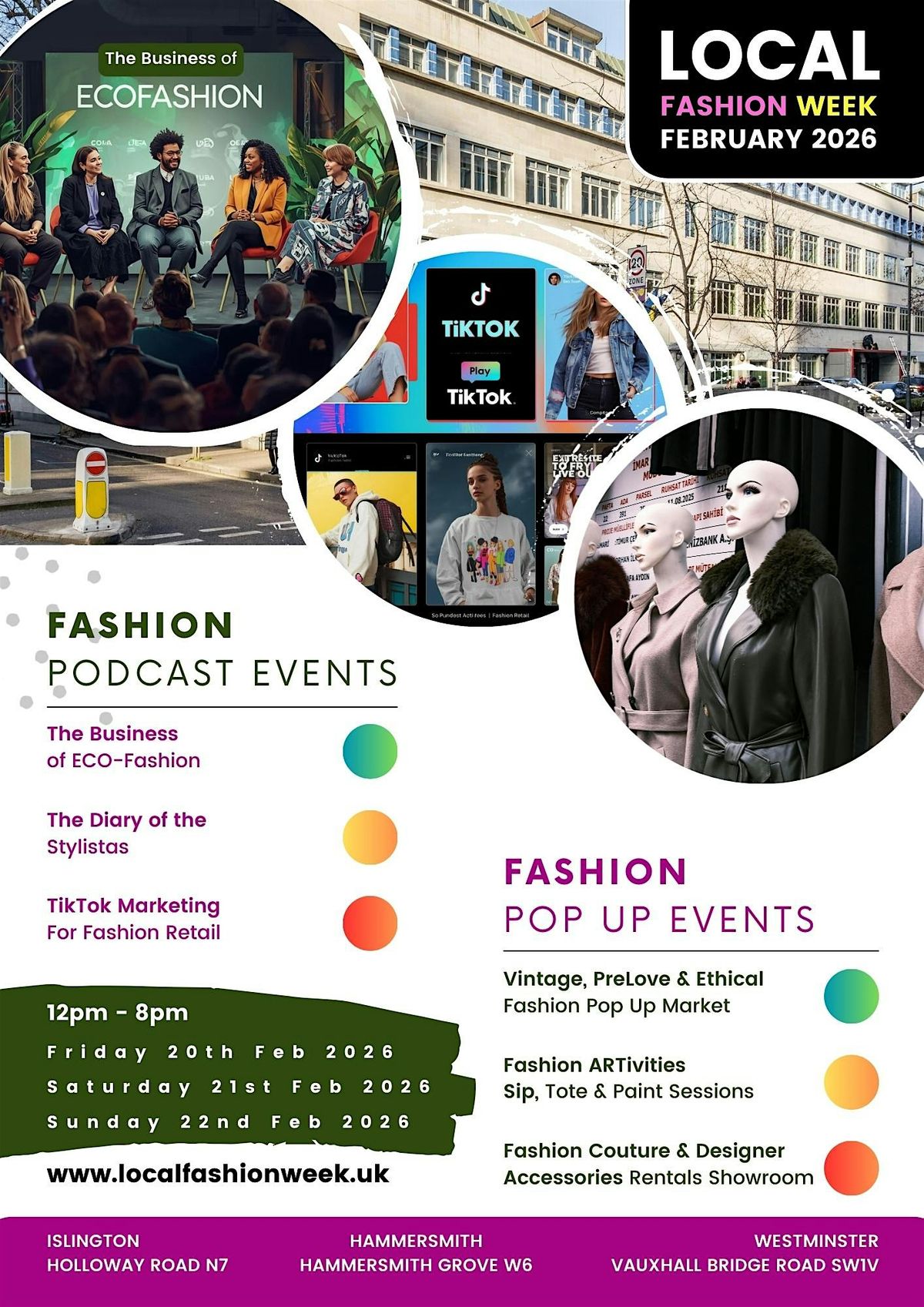 How To Get Tickets To London Fashion Week 2026.Local Fashion Week (Feb) 2026, Grove House, London, 20 February to 21 ...