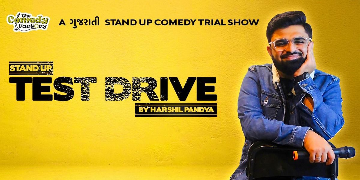 Standup Drive by Harshil Pandya, 5 July | Event in Surat | AllEvents
