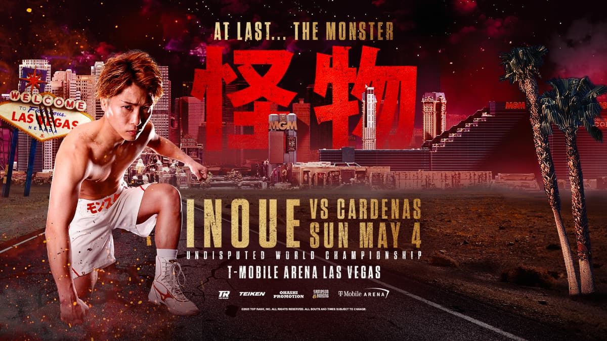Parking Top Rank Boxing: Inoue vs Cardenas | Event in Las Vegas | AllEvents