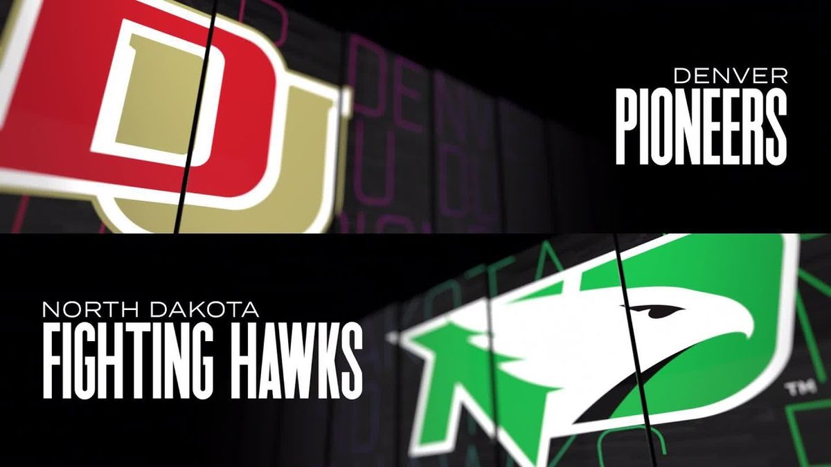 Denver Pioneers at North Dakota Fighting Hawks Mens Hockey at Ralph Engelstad Arena - Grand Forks, 16 January