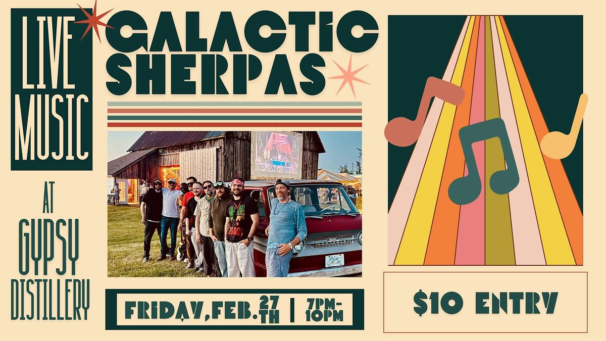 Galactic Sherpas at Gypsy Distillery