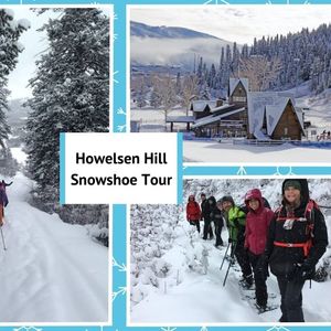 Howelsen Hill Snowshoe Tour, Howelsen Hill, Steamboat Springs, December ...
