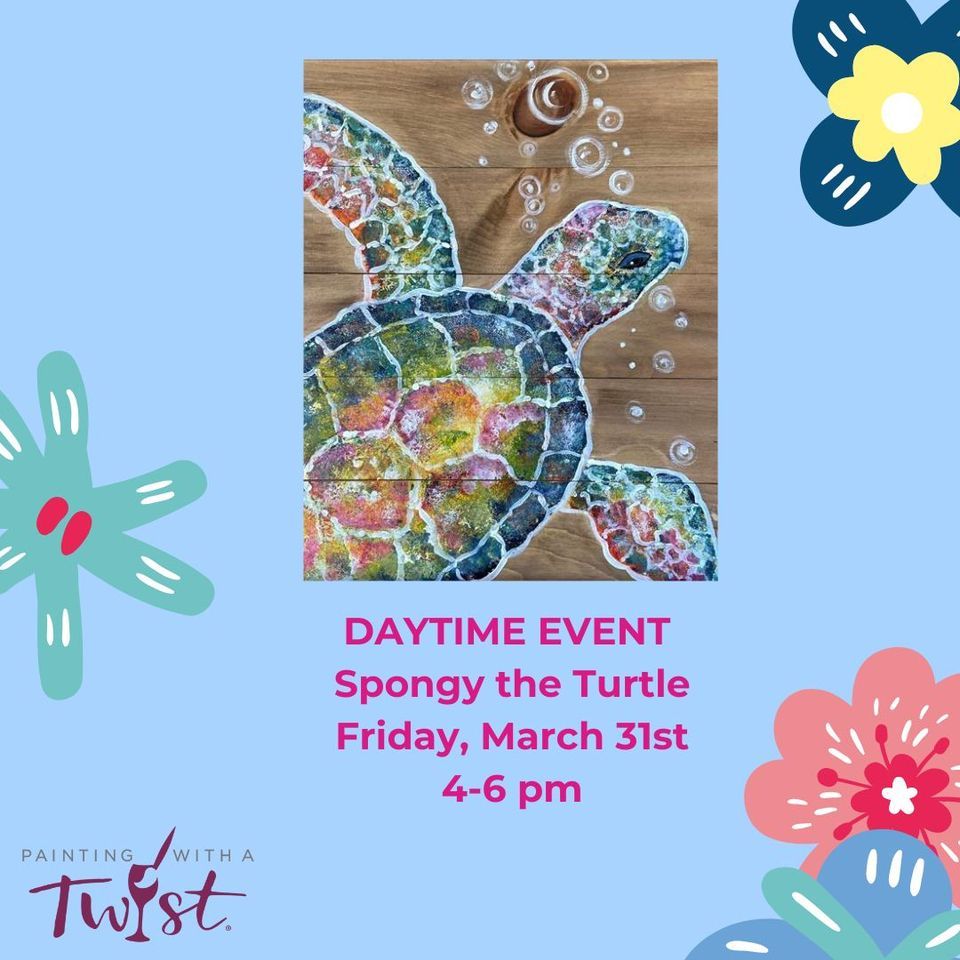 Daytime EventSpongy the Turtle!, Painting with a Twist (Lexington, KY