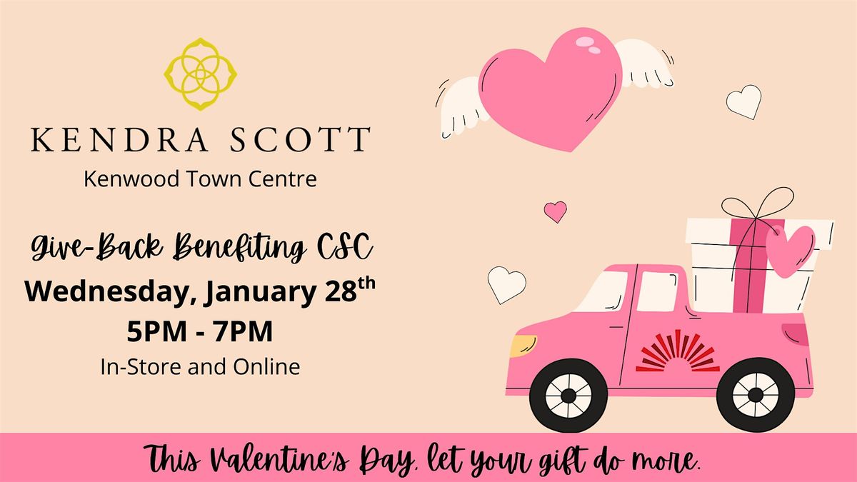 Kendra Scott Give-Back Benefiting CSC