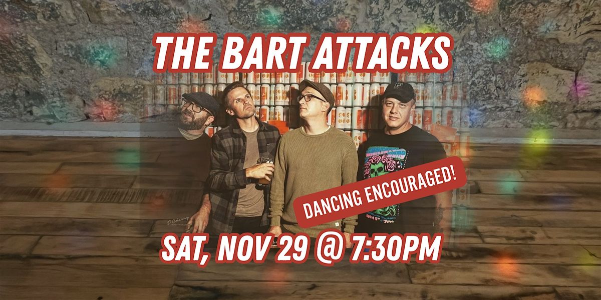 Bart Attacks: a jam band you can dance to, 29 November | Event in Batavia | AllEvents
