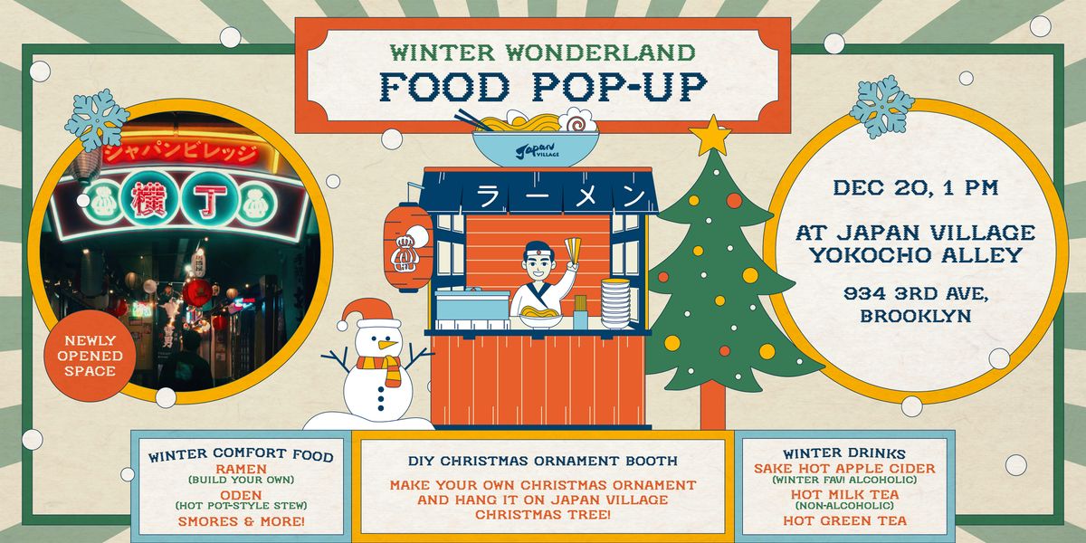 Winter Wonderland Food Pop Up, 20 December | Event in Brooklyn | AllEvents
