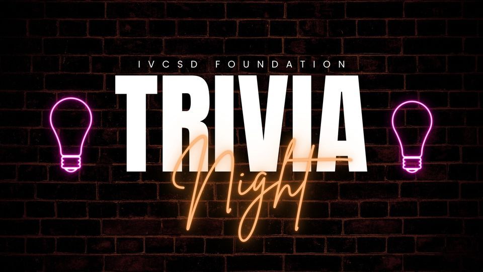 IVCSD Foundation Trivia Night Marengo Golf Club March 2 2024 IVCSD Foundation Trivia Night Marengo Golf Club March 2 2024