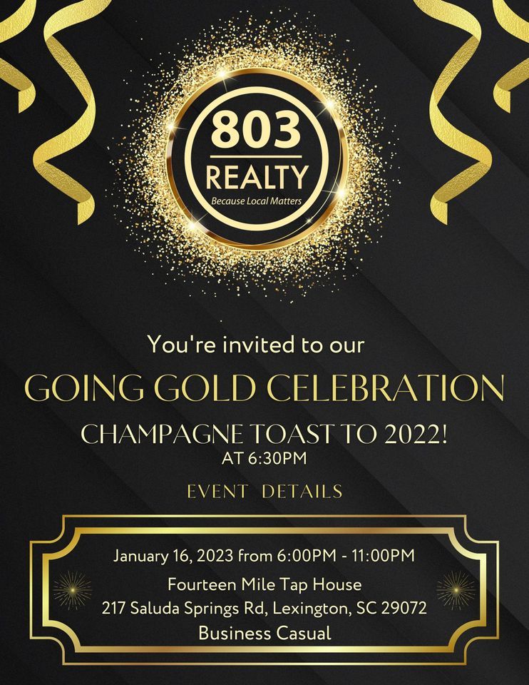 Going Gold Celebration, 217 Saluda Springs Rd, Lexington, SC 290726667