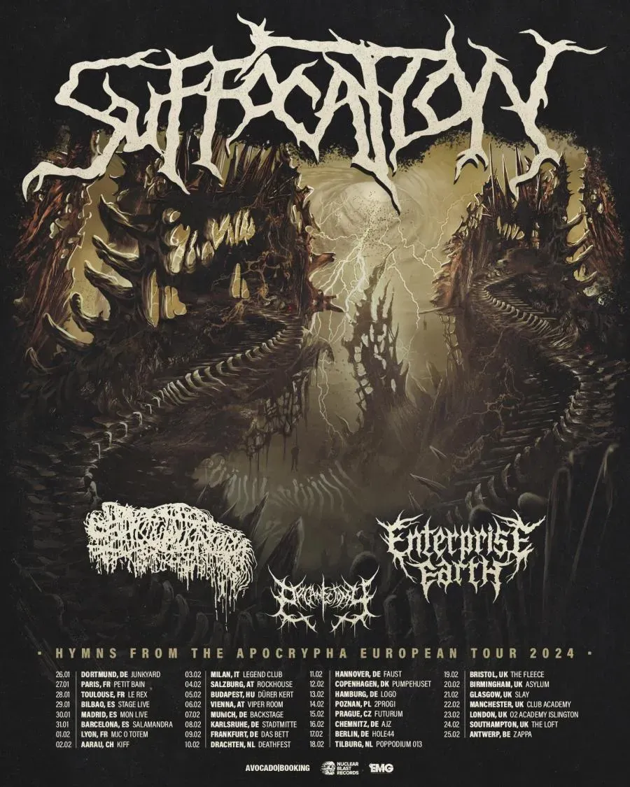 Suffocation at Virginia Street Brewhouse, 19 June | Event in Reno | AllEvents