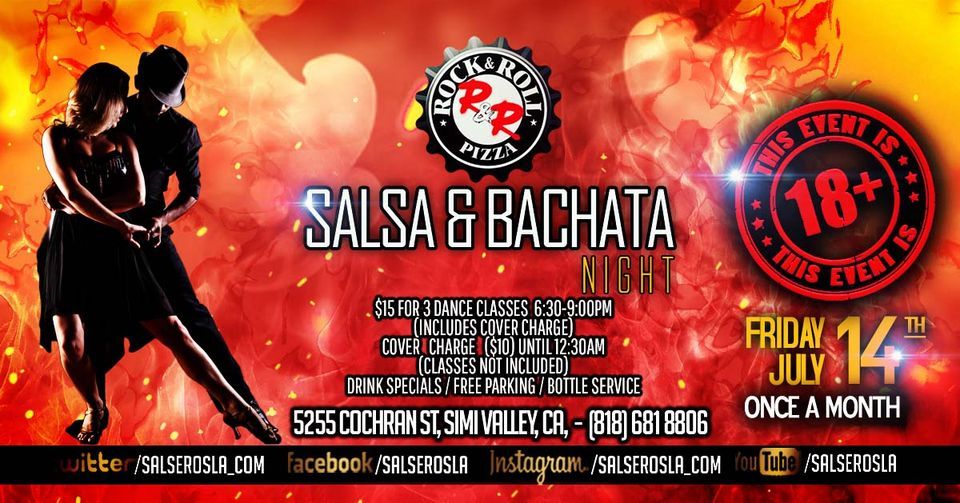 Salsa & Bachata Friday in Simi valley, (once a month event), Rock N