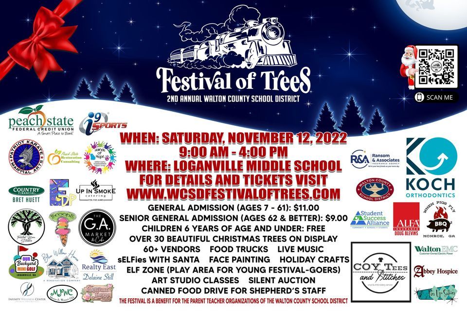 Walton County School District Festival of Trees, Loganville Middle School, November 12 2022
