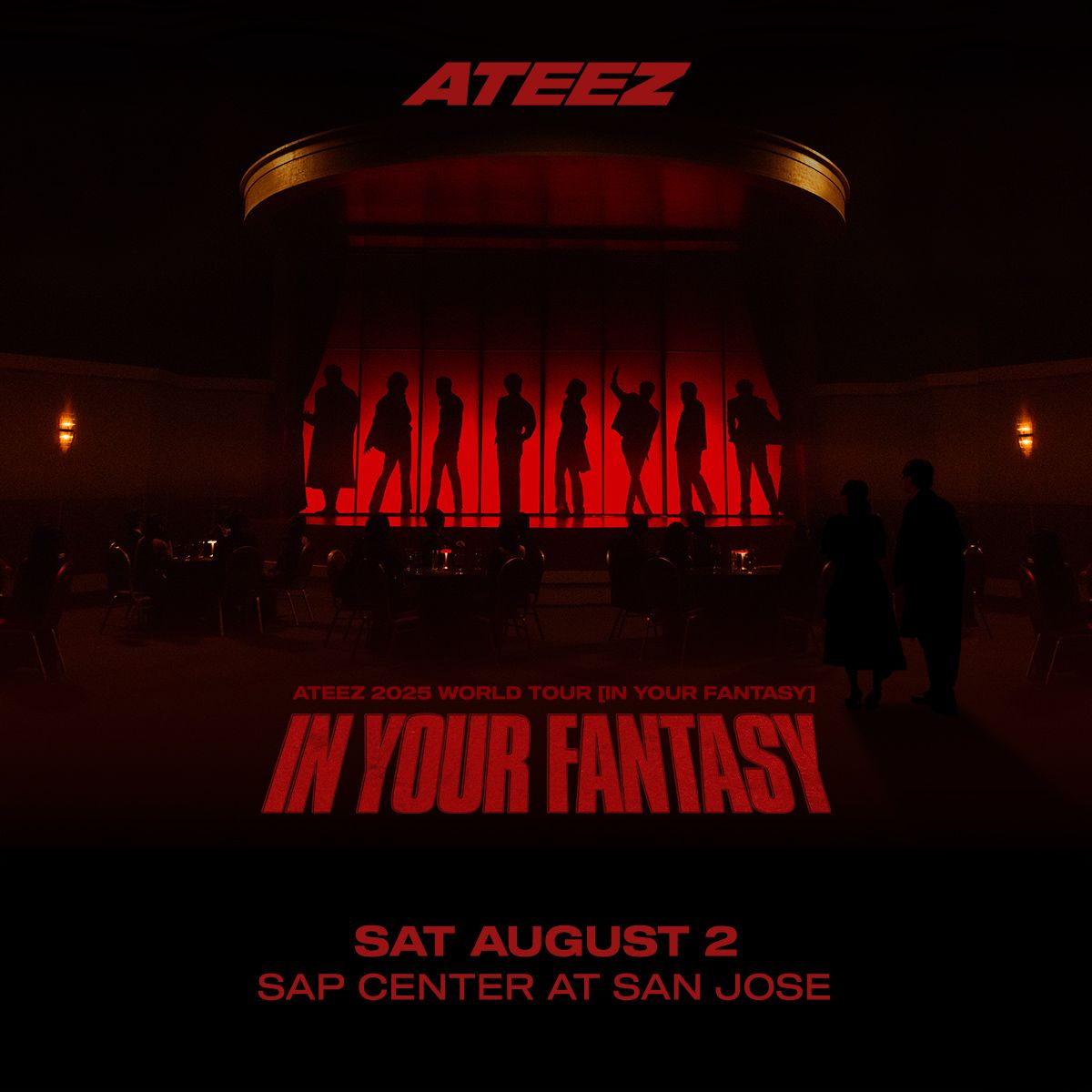 Ateez San Jose Tickets, 2 August | Event in San Jose | AllEvents
