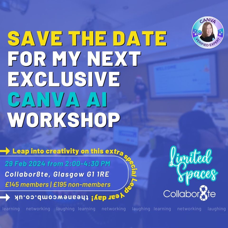 Canva Magic Unleashed Rock Your Designs with AI, Collabor8te