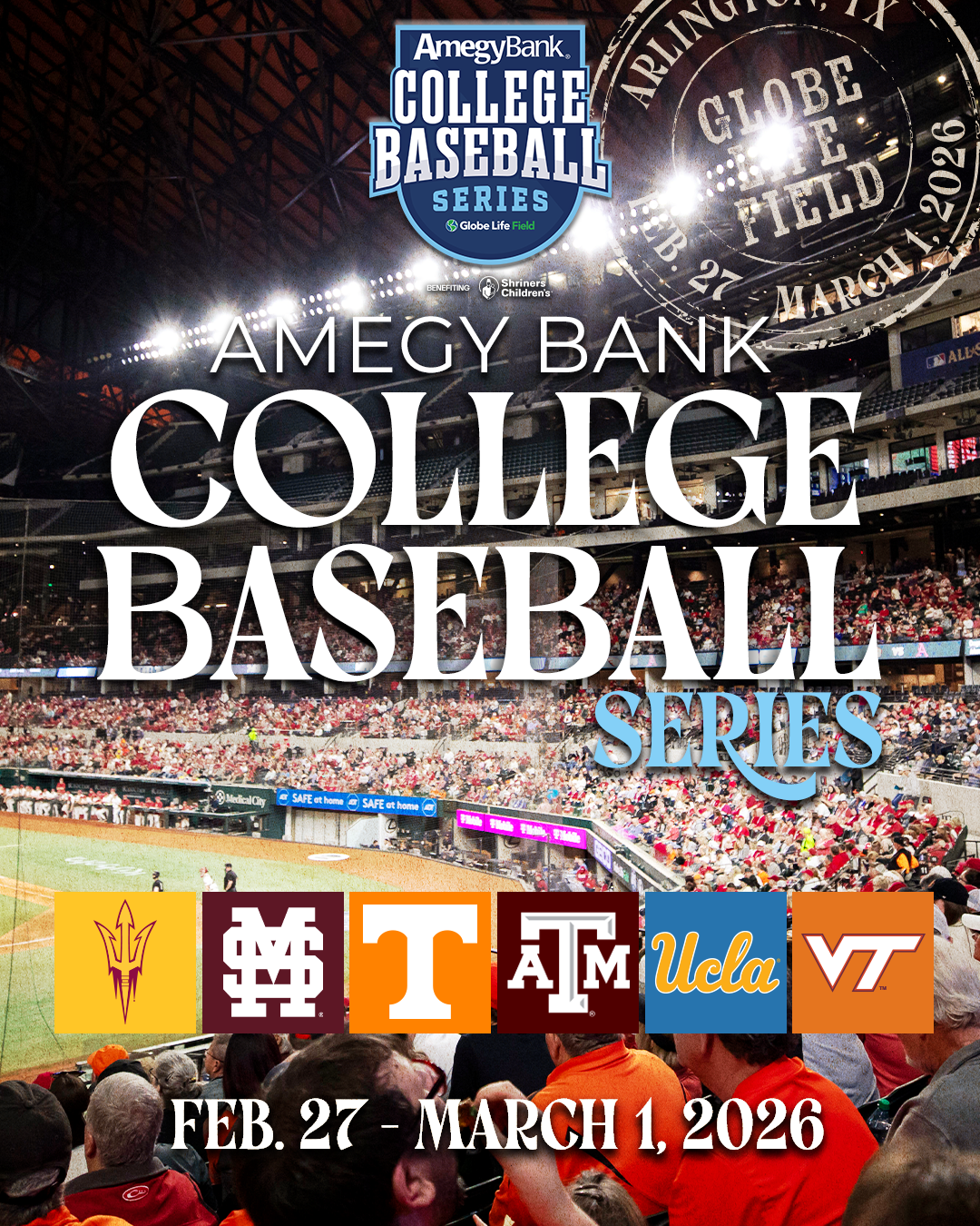 2026 College Baseball Series - 3 Day Pass at Surprise Stadium, 13 February | Event in Surprise | AllEvents