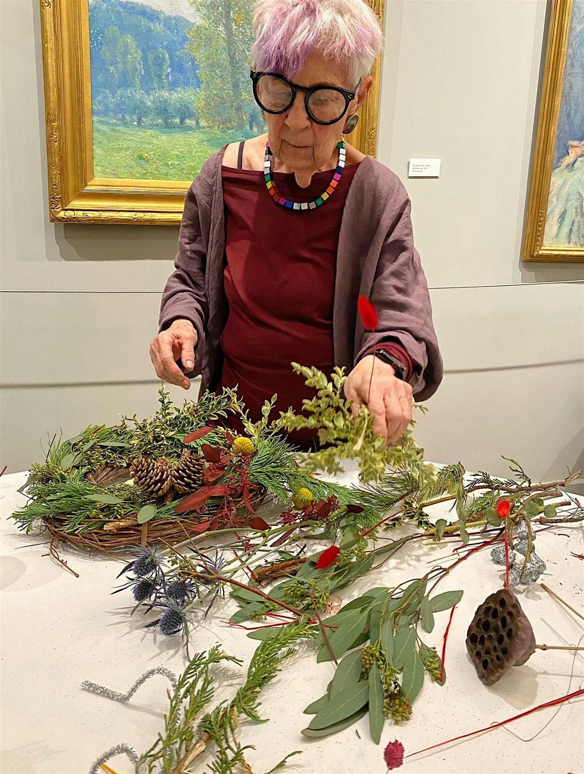 Fifth Annual NAC Wreath-Making Workshop, 5 December | Event in New York | AllEvents
