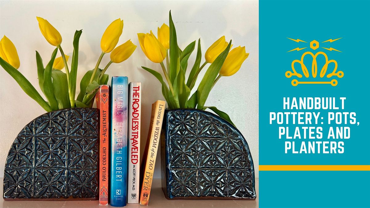 Handbuilt Pottery: Pots, Plates and Planters, 11 January | Event in Charlotte | AllEvents
