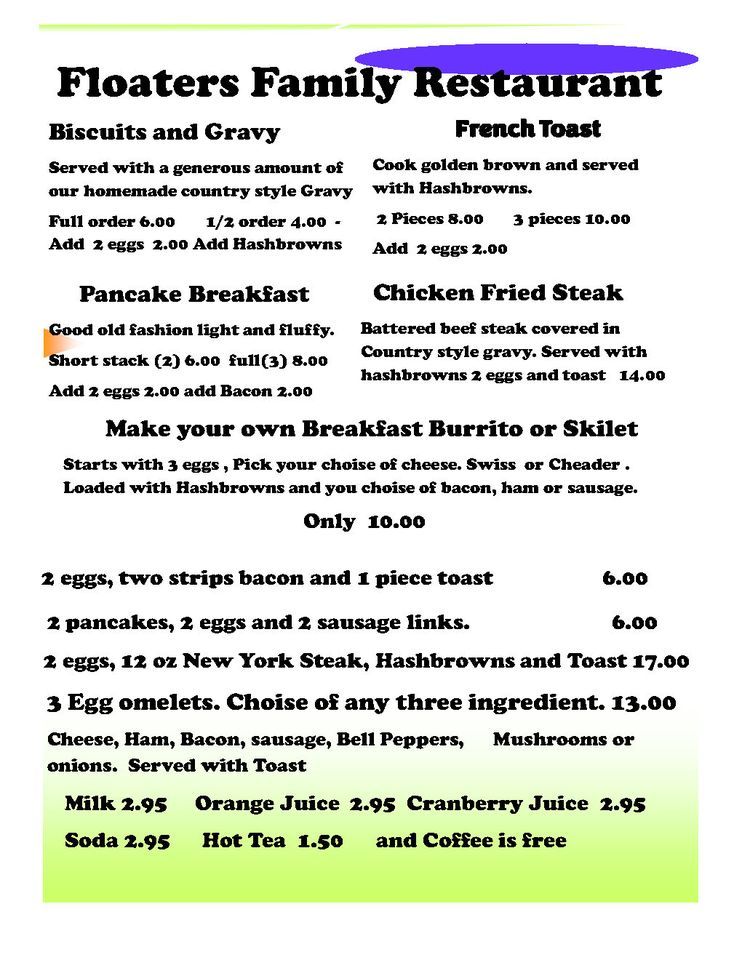 Floaters Restaurant Breakfast , Floaters Family Restaurant Big Lake Ak