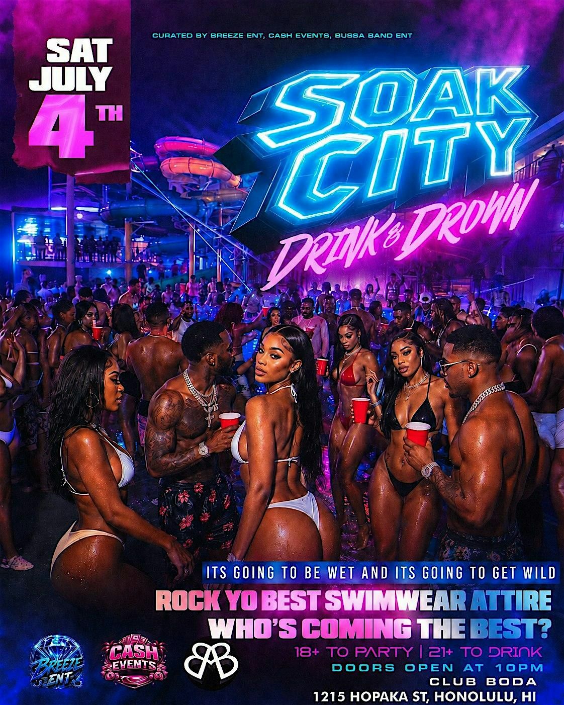 SOAK CITY: DRINK & DROWN