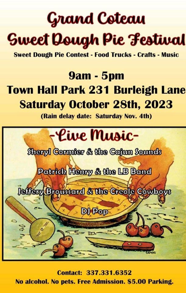 Sweet Dough Pie Festival ? , Sweet Dough Pie Festival at Grand Coteau