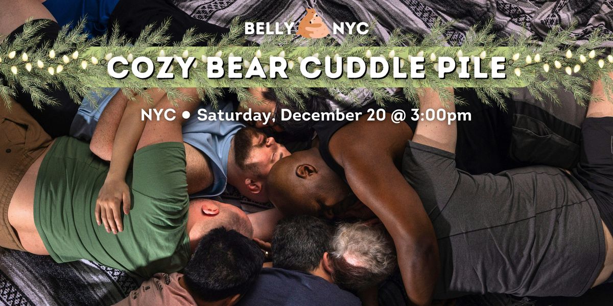 Cozy Bear Cuddle Pile - (NYC), 20 December | Event in New York | AllEvents
