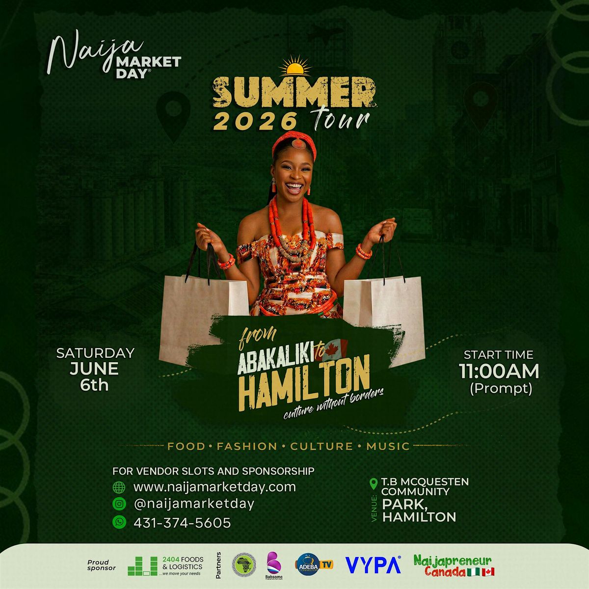 Naija Market Day - From Abakaliki To Hamilton