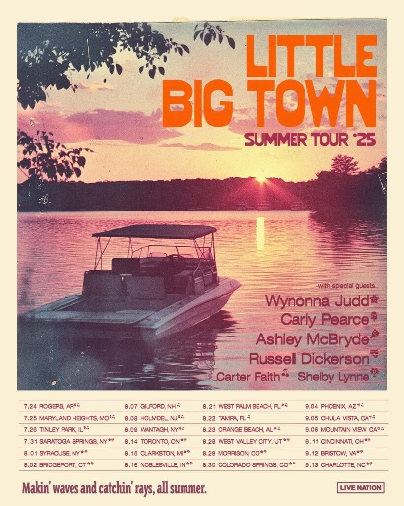 Little Big Town  Ashley McBryde & Carter Faith, 21 August | Event in Tampa | AllEvents