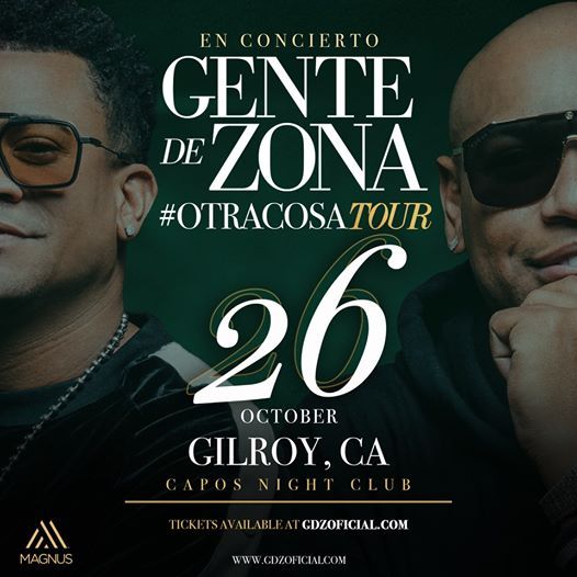 Gente de Zona Unica y Exclusiva Presentacion en Capos Night Club, Capos