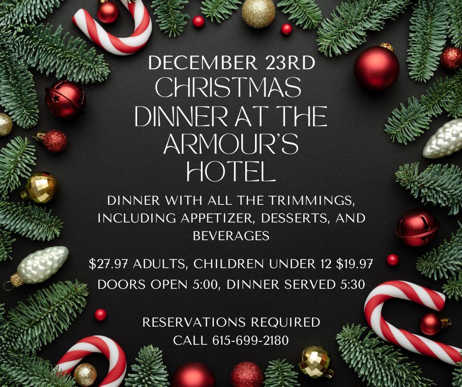 Armours Hotel Christmas Dinner, Armour's Hotel and Spa Red Boiling