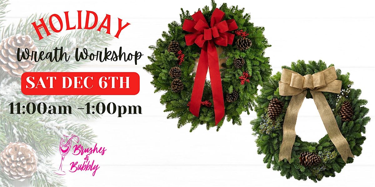 Evergreen Wreath Workshop, 6 December | Event in Wisconsin Dells | AllEvents