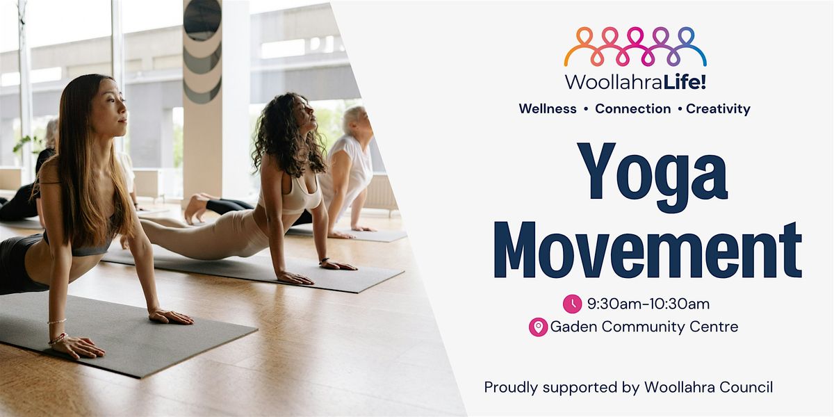 Yoga Movement: Strengthen & Stretch | Event in Woollahra | AllEvents