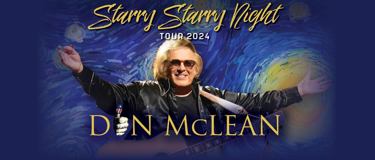 Don McLean at Ballys Event Center, Ballys Event Center, Lincoln, 18