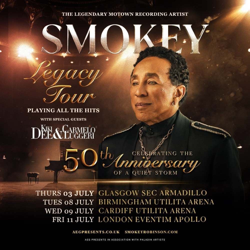 Smokey Robinson, 30 May | Event in Port Chester | AllEvents