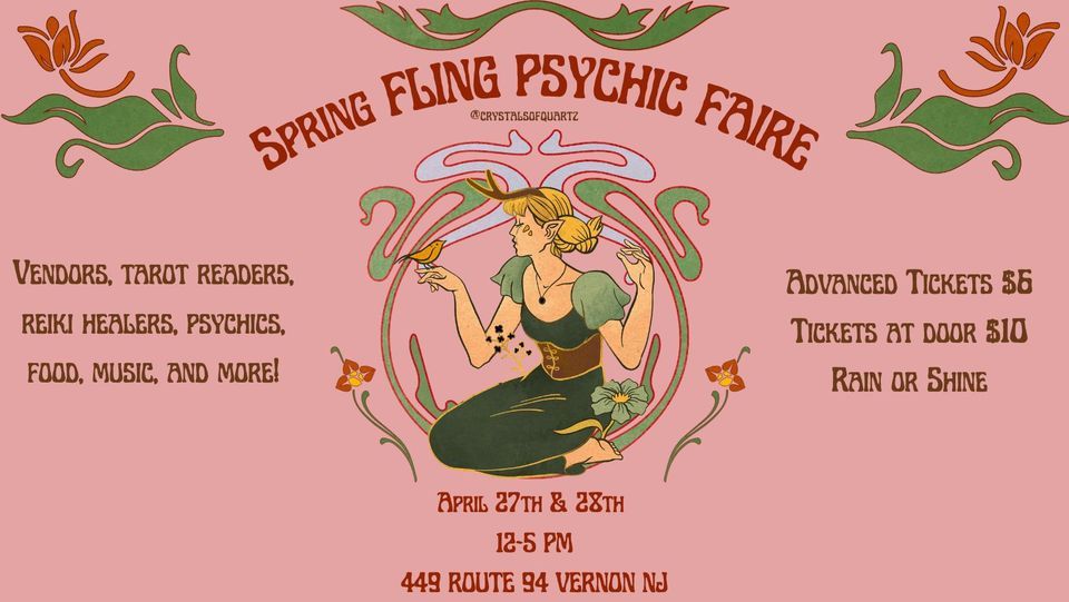 Spring Fling Psychic Faire, Crystals of Quartz House of Healing, Vernon